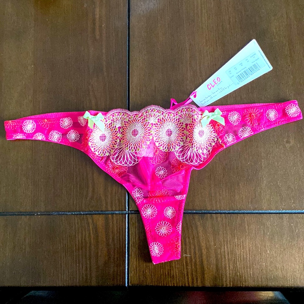 Cleo by Panache Bonnie Thong Pink